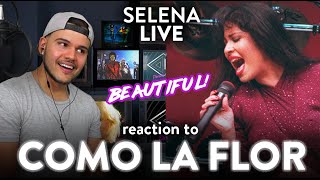 Selena Reaction Como la Flor LIVE Absolutely Nailed It  Dereck Reacts [upl. by Aihsenek]