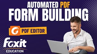 Form Building  Automatic Form Field Recognition and Creation in Foxit PDF Editor [upl. by Otreblif]