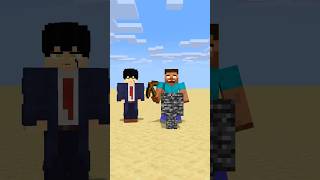 HELP Herobrine To Power Up Mine With Heavier And Heavier Block friendship shorts trending anime [upl. by Lasley]