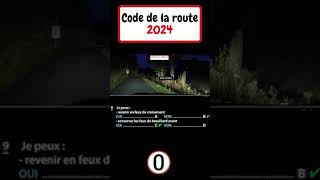 🔴 Test code de la route gratuit 🟢 Complet 2024 n°77🚗 codedelaroute autoecole autoecoleenligne [upl. by Leaw]