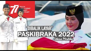 DIBALIK LAYAR Paskibraka Nasional 2022😍🇮🇩HUT RI ke 77🥳VERY FUN [upl. by Eynttirb]