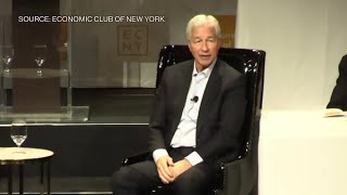 JPMorgans Dimon Says New York Needs to Stay Competitive [upl. by Adnaram]