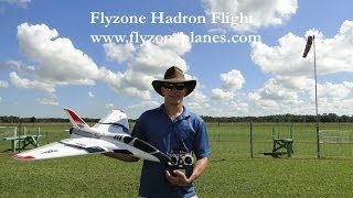 Flyzone Hadron Maiden Flight [upl. by Eenwat]