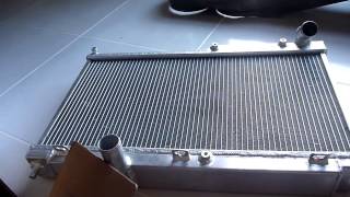 RX7 FD3S China Copy Radiators Review  se7en [upl. by Brozak]