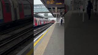 Central line and Debden underground station shorts shortsfeed travel train [upl. by Ainnek403]