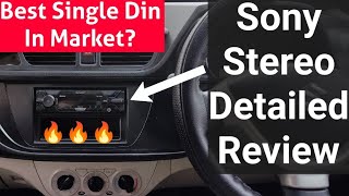 Sony DSXA410 BT Car Stereo System With Bluetooth Unboxing in Depth Review amp Complete Sound Test [upl. by Halle]