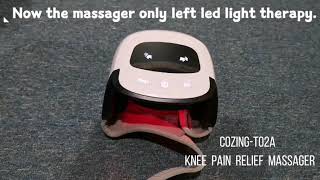 COZINGT02A knee pain massager [upl. by Wachter]