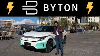 EV PROTOTYPE FIRST DRIVE  2021 Byton MByte EV  Forrests Auto Reviews [upl. by Gardas]