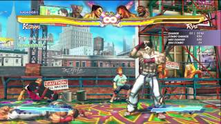 SFxT  Kazuya Simple Combos amp Infinite [upl. by Chellman]