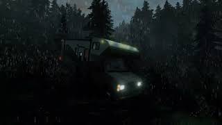 Sleep Tight in the Camper Van RV on a Rainy Days  Deep Sleep with Rain and Thunder Sounds [upl. by Hynes178]