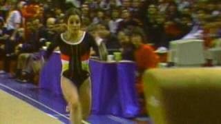 Mary Lou Retton  Vault  1984 McDonalds American Cup [upl. by Horsey234]