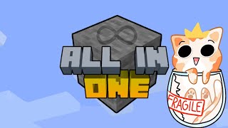 All In One block Minecraft Modded With Catianqueen [upl. by Pinsky]