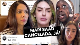 NÃO TEM PERDÃO MARI SAAD E MASCAVO  FOI RACISMO  O BOX DE COMENTÁRIOS 24 [upl. by Nautna]