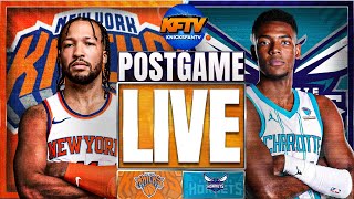 New York Knicks vs Charlotte Hornets Post Game Show EP 474 Highlights Analysis Live Callers [upl. by Adiesirb532]