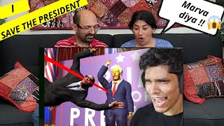 SAVE THE PRESIDENT Very Funny  Mythpat  Reaction  🤣 [upl. by Margetts969]