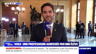 Fermeté contre ceux qui attaquent la laïcité   Thomas Ménagé BFMTV [upl. by Modesty101]