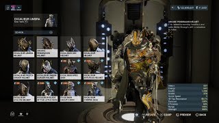 Warframe umbra excalibur build and test updated 2024 [upl. by Furlani718]