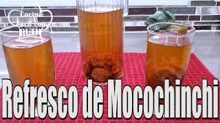 REFRESCO DE MOCOCHINCHI PELON OREJON Muy rico fácil y con pocos ingredientes ¡Pruébalo [upl. by Armond324]