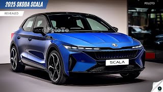 2025 Skoda Scala Unveiled  Affordable premium hatchback on the market [upl. by Nylla]