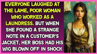 Poor lame woman who was a laundress found a strange note in customers jacket her boss was shocked [upl. by Shulock]