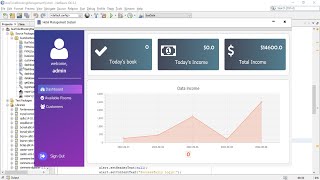 JavaFX Project  Hotel Management System in Java Netbeans with TUTORIALS [upl. by Woodhead]