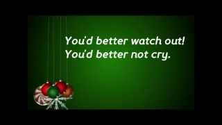 Santa Claus is coming to town Lyrics  Children version [upl. by Hatti]