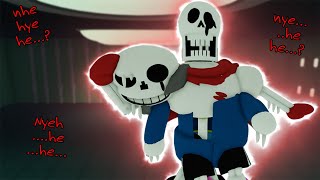 Undertale Final Judgement New Character  SIXBONES Showcase  Gameplay [upl. by Holly-Anne]