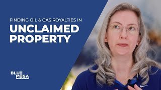 Finding Oil amp Gas Royalties in Unclaimed Property [upl. by Seravat]