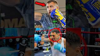 Vasiliy Lomachenko vs George Kambosos Training Highlights Heavy Bag Sparring Pad Work Matrix [upl. by Aimil]