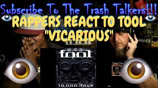 Rappers React To TOOL quotVicariousquot [upl. by Anuahsal]