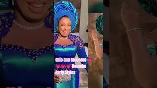 Chic and Gorgeous 💗💗💗💗💗 Owambe Party Styles trending owanbepartystylesshortsvideo [upl. by Ydne]