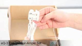 Unboxing eQ3 Energiespar Ampel [upl. by Eirek]