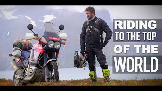 I fix an old motor bike and ride to the Arctic Circle The Warhorse Honda XRV750 Africa Twin [upl. by Lachish265]