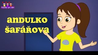 Andulko šafářova  České lidové písničky pro děti [upl. by Hayimas992]