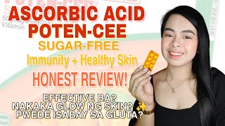 POTENCEE ASCORBIC ACID HONEST REVIEW  ALLYSHA JOYCE [upl. by Rondon]