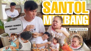 SANTOL MUKBANG MAY NAGPAKITA NG GILAS🤣  MAHAL  MYGZ MOLINO [upl. by Ruffi]