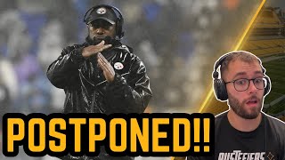 Steelers Playoff Game Postponed [upl. by Anairt888]