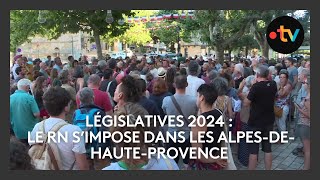 Législatives 2024  défaite du député sortant Léo Walter dans les AlpesdeHauteProvence [upl. by Atteuqahs924]