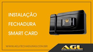 Instalação Fechadura Smart Card [upl. by Eicart]