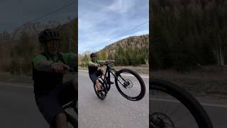 MANUAL ON A MTB wheelie mtbwheelie [upl. by Kylila]