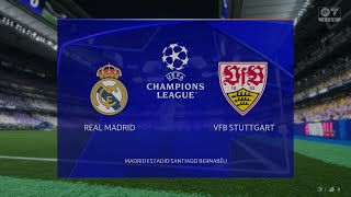 EA FC 25 UEFA CHAMPIONS LEAGUE MATCHDAY 1 REAL MADRID VS VFB STUTTGART [upl. by Aserehtairam800]