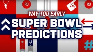 Waytooearly Super Bowl LIX predictions  NFL GameDay View [upl. by Alleira]