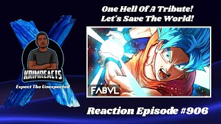 Goku Song  quotSave The Worldquot REACTION  KrimReacts 906 [upl. by Masson]