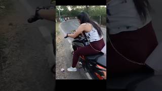 Kaya kar rahi hain sachi 😱😂… motovlog funny comedy vlog bikerider bikerlifestyle shorts [upl. by Paver140]