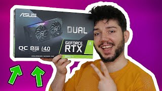 Asusun En Ucuz RTX 3060 Ti Ekran Kartı  YENİ DUAL SERİSİ [upl. by Arly250]