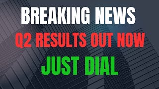 Just Dial Share News  Just Dial Q2 Result [upl. by Notnef62]