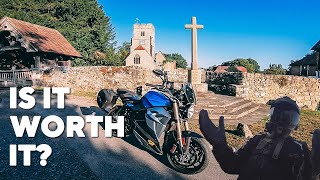 Are Electric Motorcycles Worth It  Energica Eva EsseEsse9 Real World Test [upl. by Podvin]