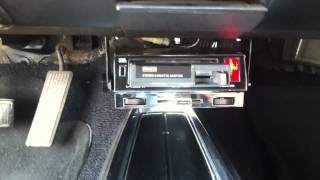 Inno Hit 8 Track player Installed on 1968 Plymouth Barracuda with Kraco stereo cassete Adaptor [upl. by Stauder]