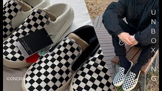 UNBOXING  Vans ComfyCush ONE Checker Board 반스 컴피쿠시원 [upl. by Yerggoeg]