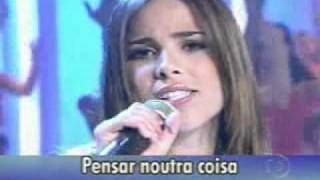 Wanessa canta quotMetade de Mimquot no Faustão [upl. by Annam]